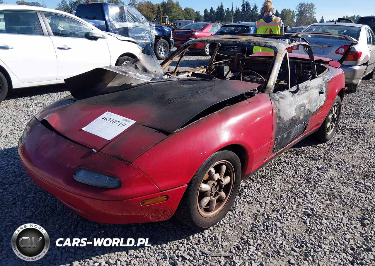 1991 Mazda Mx-5 Miata VIN:JM1NA3515M1210034 - 2