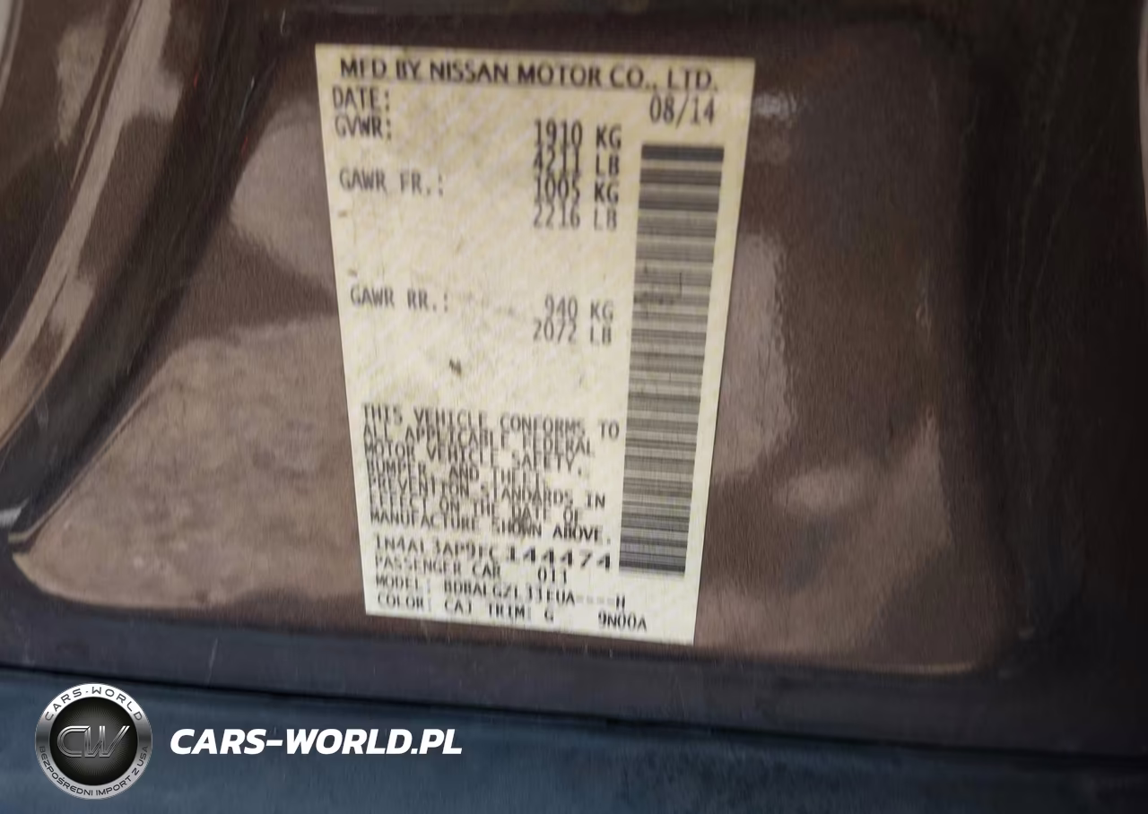 2015 Nissan Altima 2.5 S VIN:1N4AL3AP9FC144474 - 9