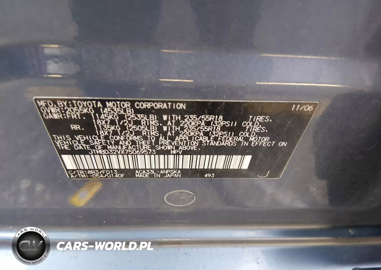 2007 Toyota Rav4 Sport VIN:JTMBD32VX75069573 - 9