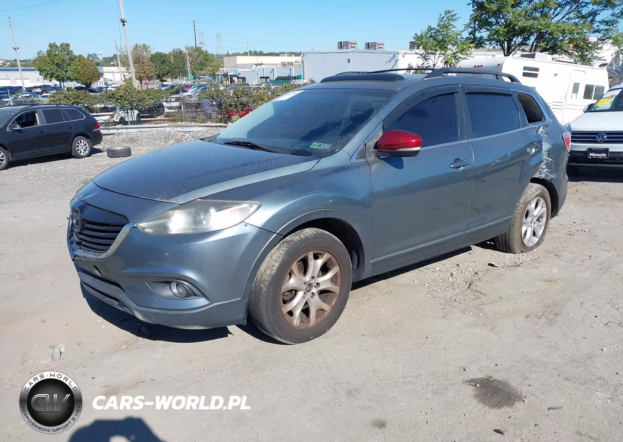2013 Mazda Cx-9 Touring VIN:JM3TB3CV4D0416498 - 2