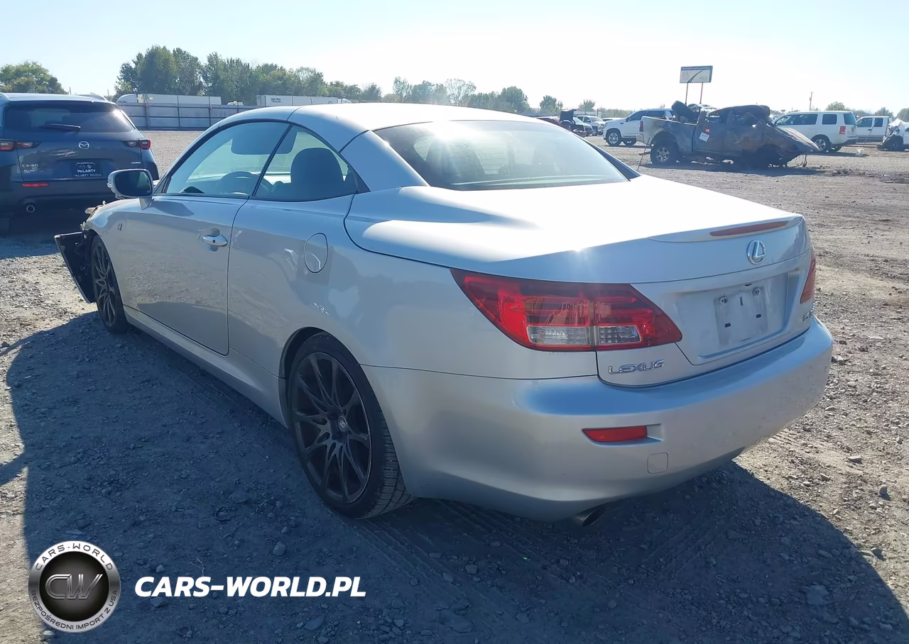 2010 Lexus Is 350C VIN:JTHFE2C22A2503389 - 3