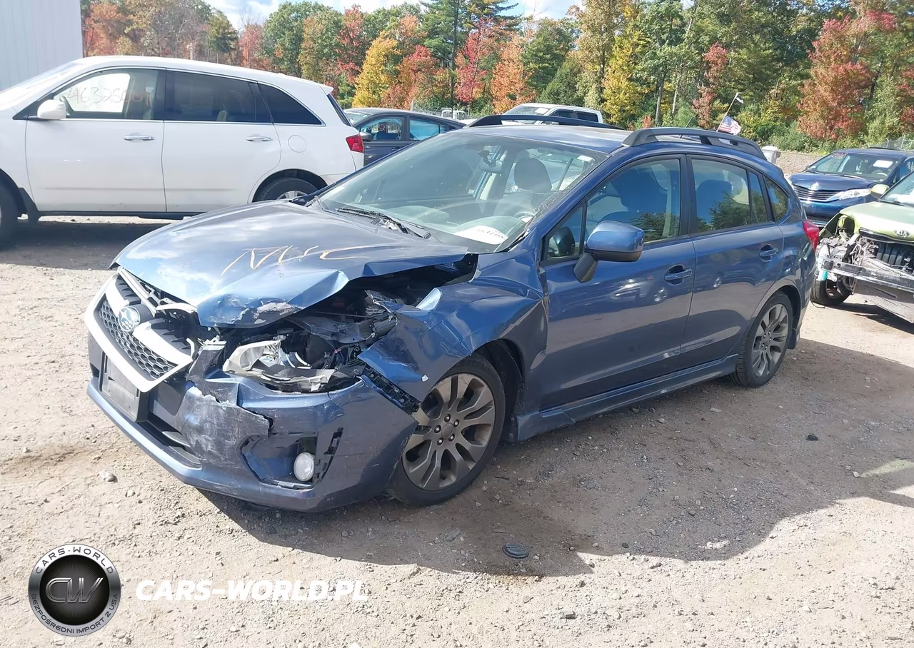 2013 Subaru Impreza 2.0I Sport Premium VIN:JF1GPAL68DH825541 - 2