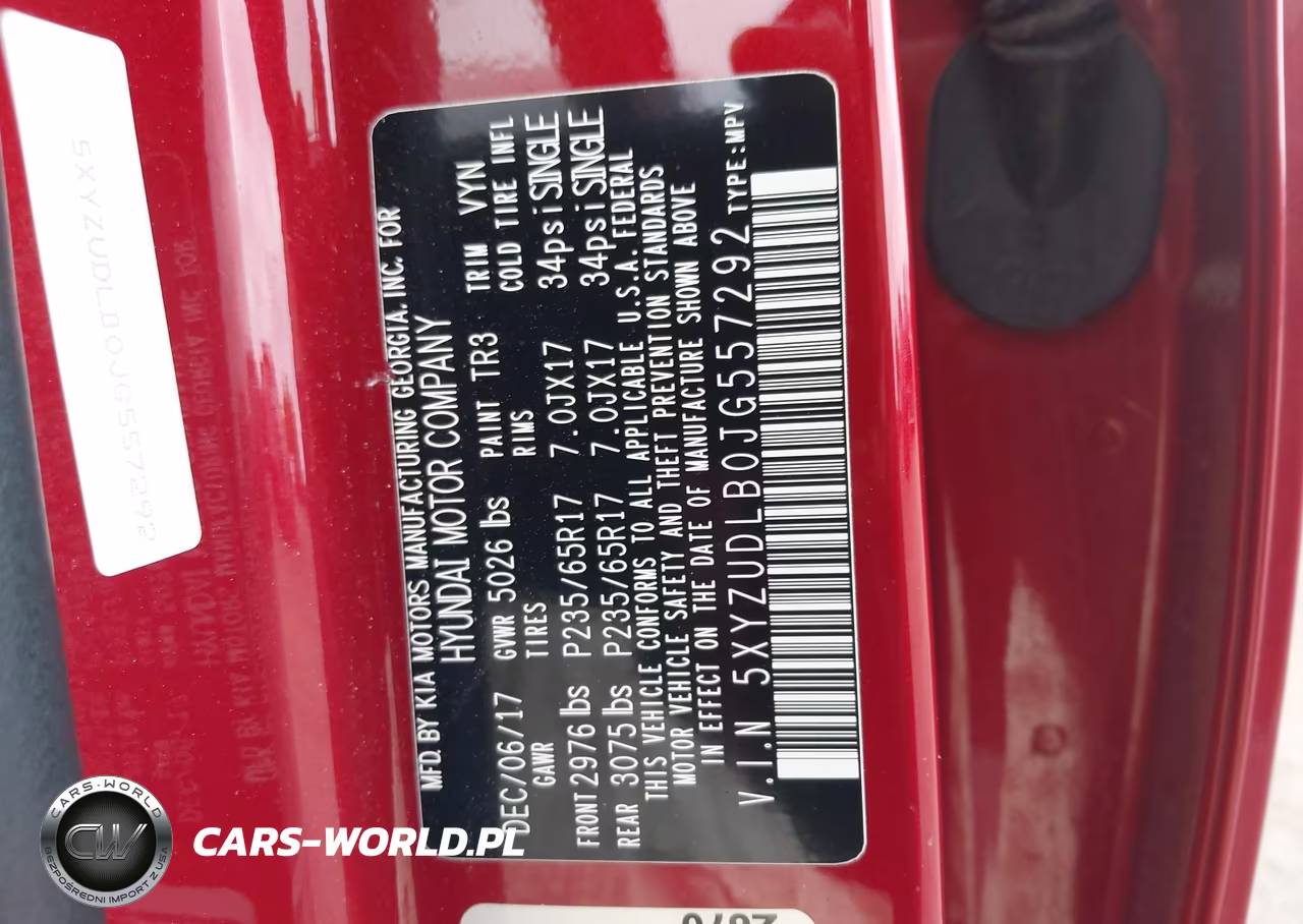 2018 Hyundai Santa Fe Sport 2.4L VIN:5XYZUDLB0JG557292 - 9