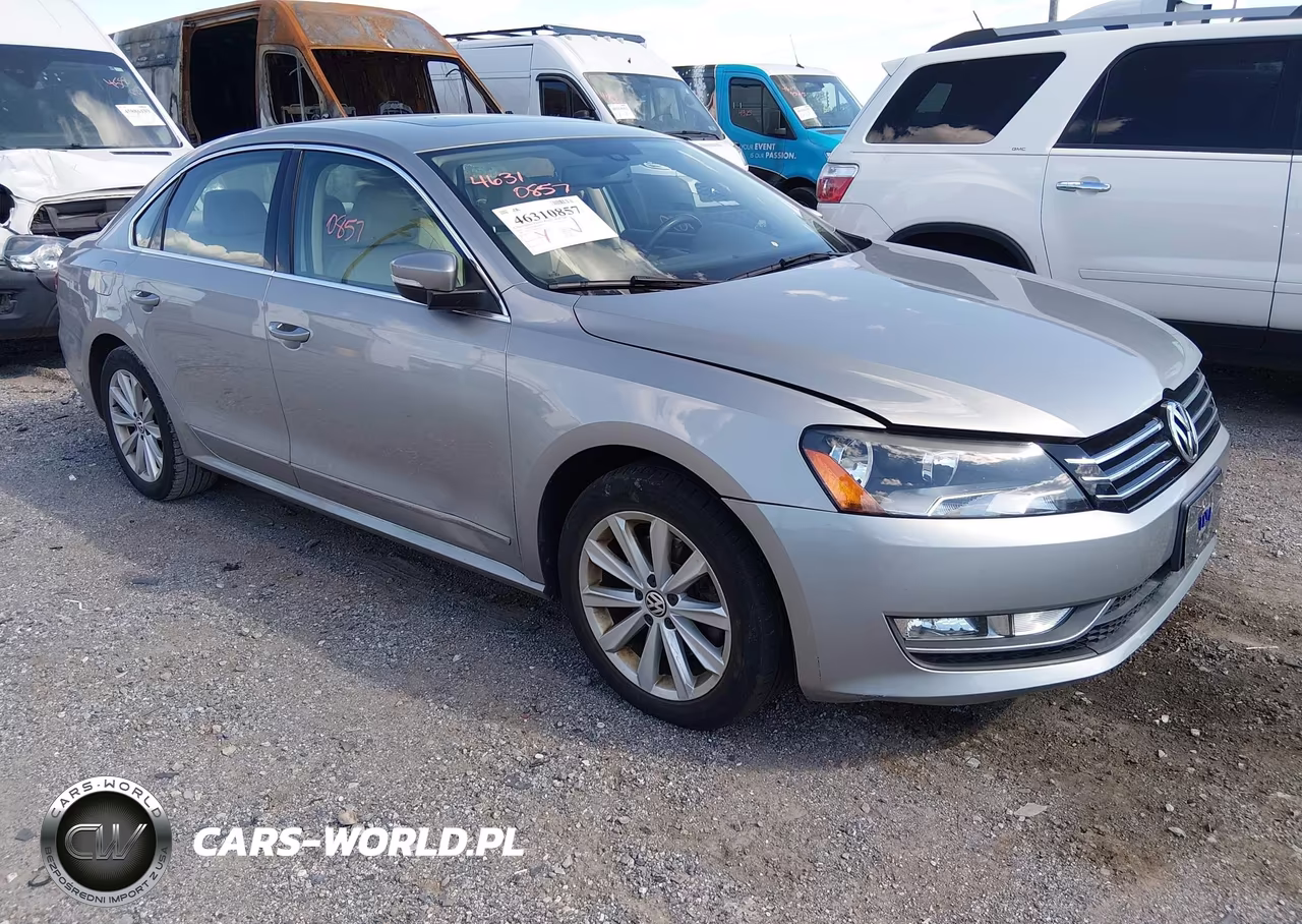 2013 Volkswagen Passat 2.5L Sel Premium VIN:1VWCP7A39DC042131 - 1