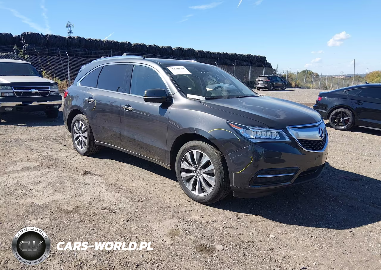 2016 Acura Mdx Technology Acurawatch Plus Packages-Technology Package
