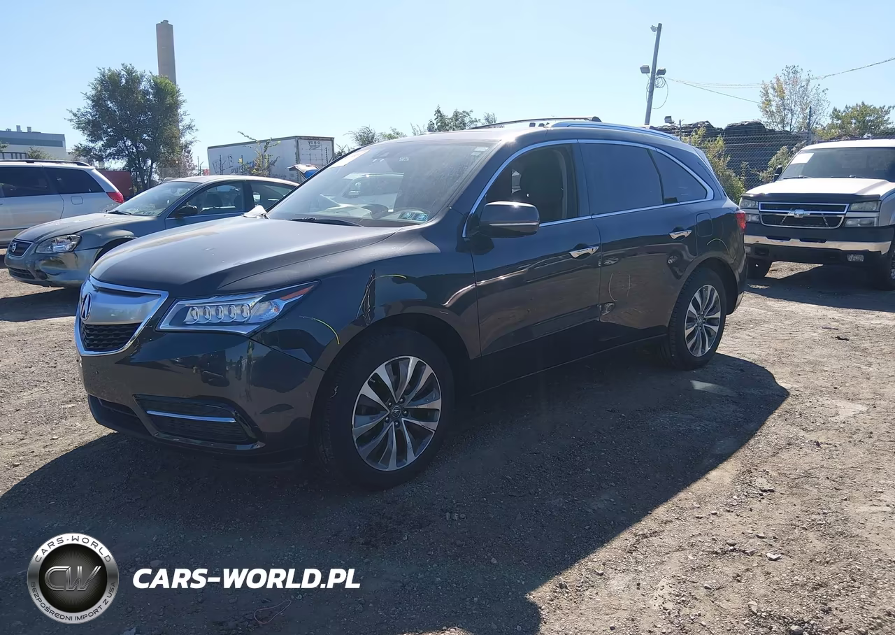 2016 Acura Mdx Technology Acurawatch Plus Packages-Technology Package VIN:5FRYD4H4XGB057953 - 2