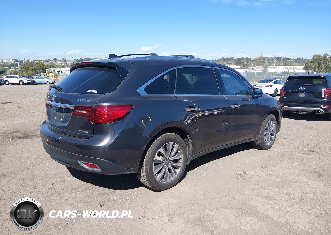 2016 Acura Mdx Technology Acurawatch Plus Packages-Technology Package VIN:5FRYD4H4XGB057953 - 4
