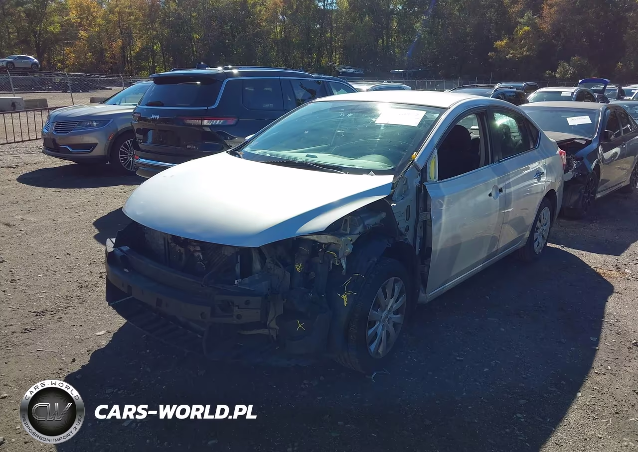 2014 Nissan Sentra Sv VIN:3N1AB7AP7EY290143 - 2