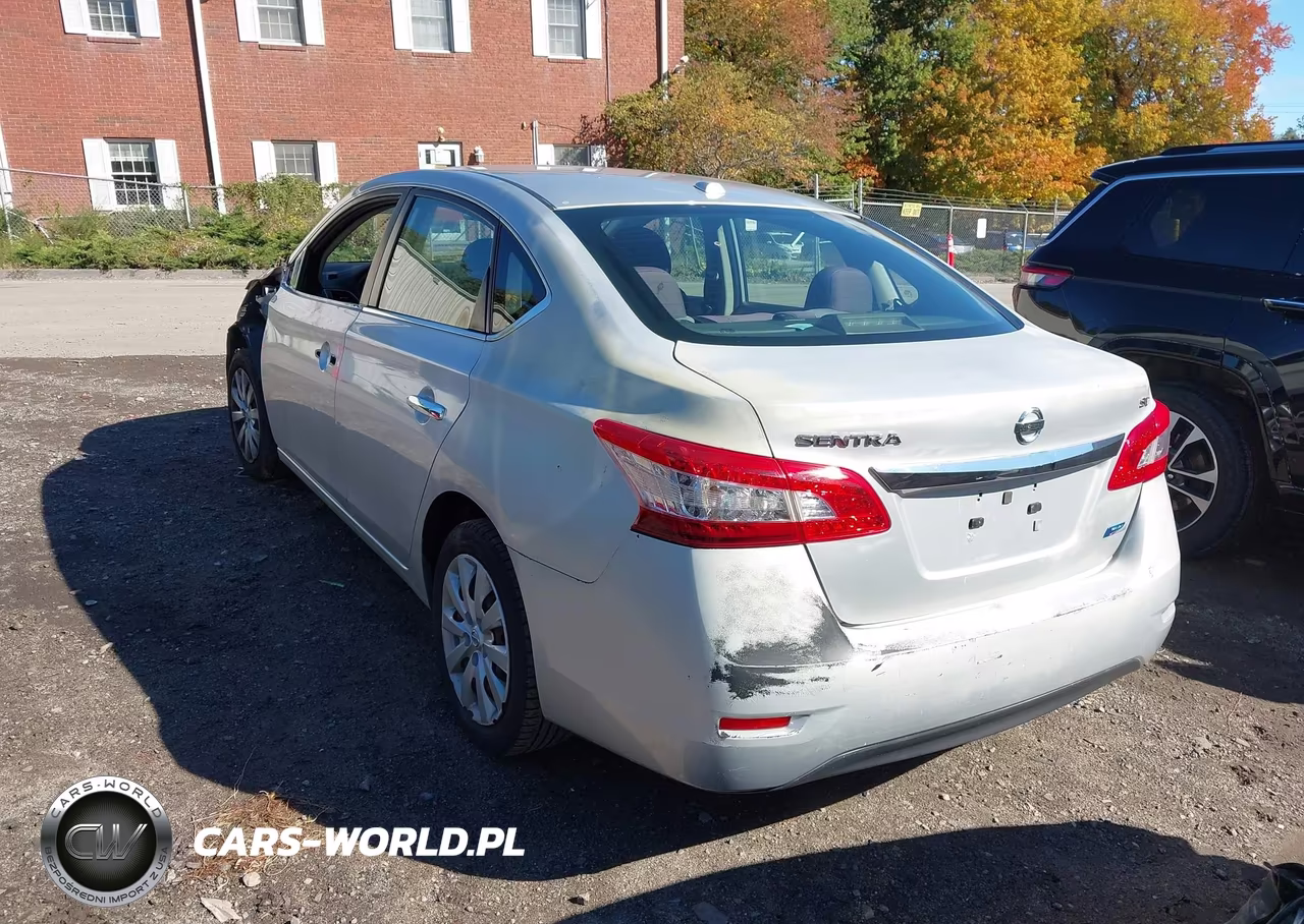 2014 Nissan Sentra Sv VIN:3N1AB7AP7EY290143 - 3