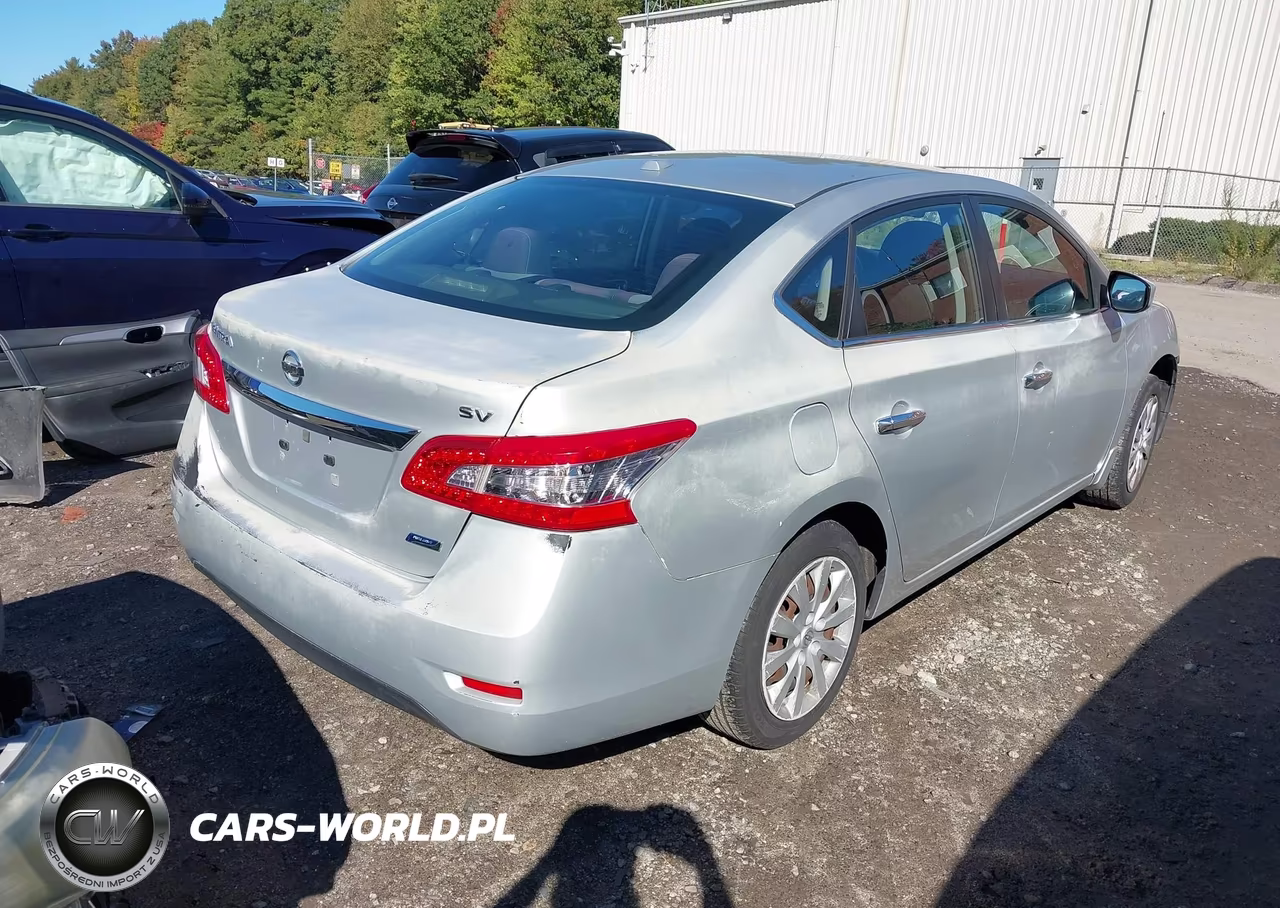 2014 Nissan Sentra Sv VIN:3N1AB7AP7EY290143 - 4