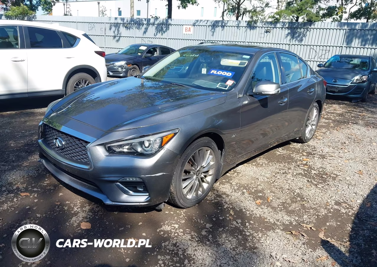 2019 Infiniti Q50 3.0T Luxe VIN:JN1EV7AR8KM556617 - 2