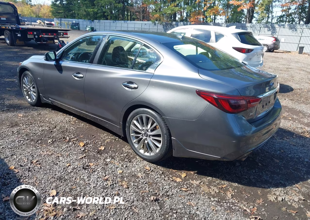 2019 Infiniti Q50 3.0T Luxe VIN:JN1EV7AR8KM556617 - 3