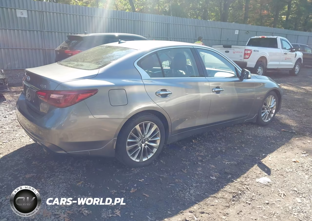 2019 Infiniti Q50 3.0T Luxe VIN:JN1EV7AR8KM556617 - 4