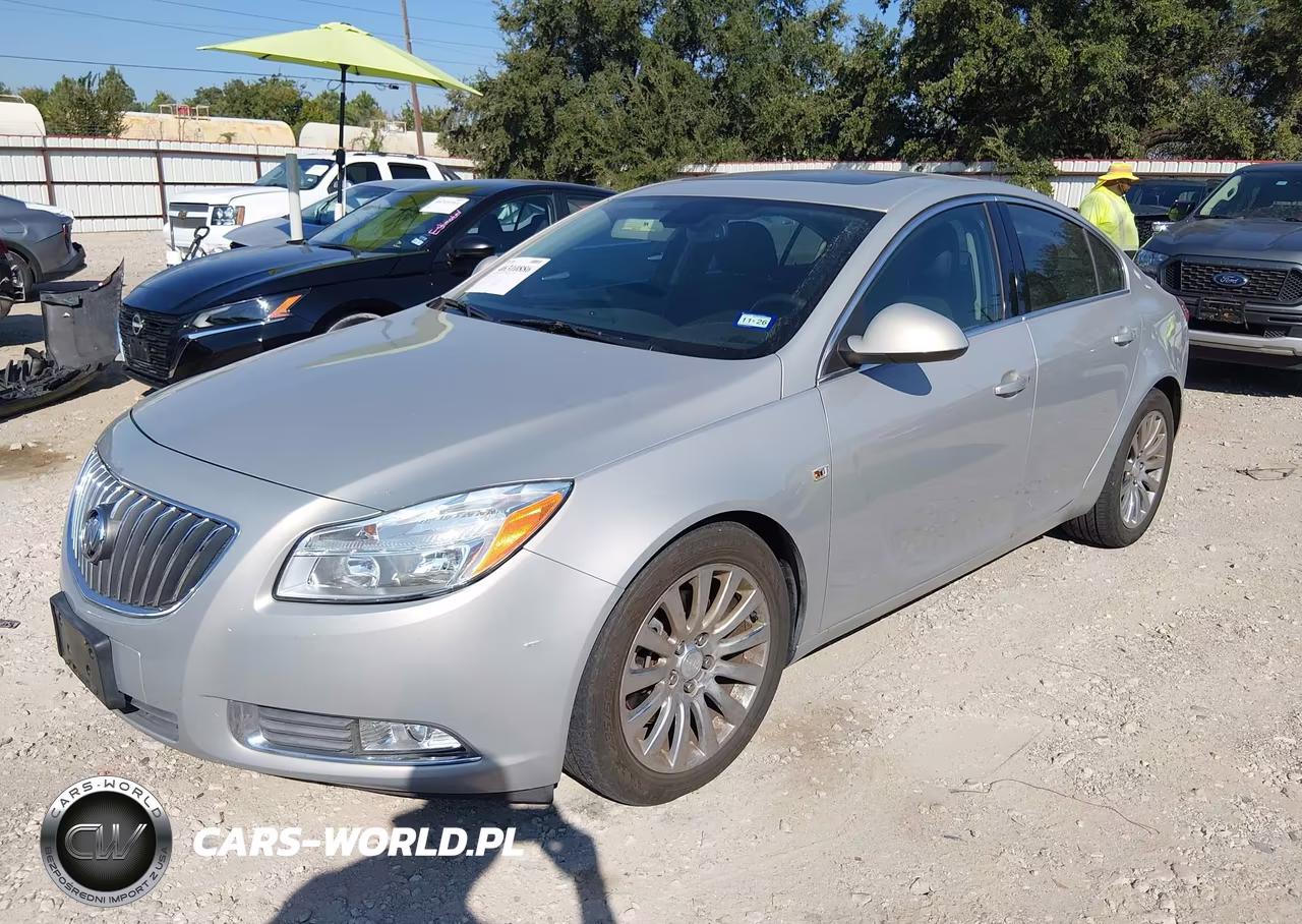 2011 Buick Regal Cxl Turbo Russelsheim VIN:W04GW5EV1B1117611 - 2