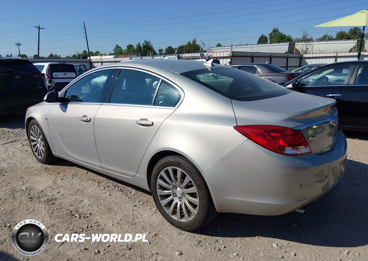 2011 Buick Regal Cxl Turbo Russelsheim VIN:W04GW5EV1B1117611 - 3