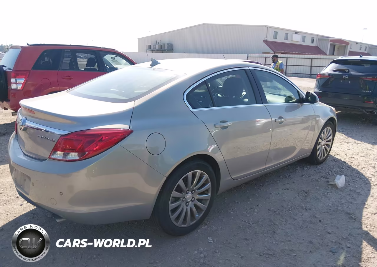 2011 Buick Regal Cxl Turbo Russelsheim VIN:W04GW5EV1B1117611 - 4