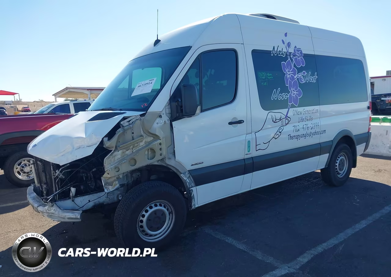 2016 Mercedes-Benz Sprinter 2500 Normal Roof VIN:WDZPE7DD0GP174156 - 2