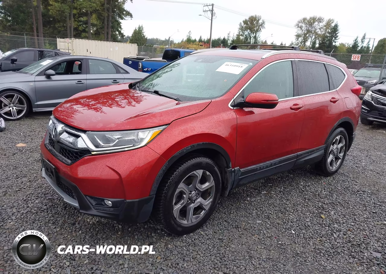 2017 Honda Cr-V Ex-L-Ex-L Navi VIN:5J6RW2H82HL071989 - 2