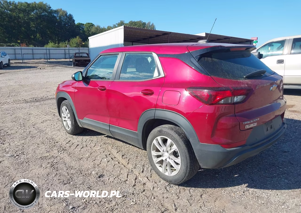 2021 Chevrolet Trailblazer Fwd Ls VIN:KL79MMS26MB104422 - 3