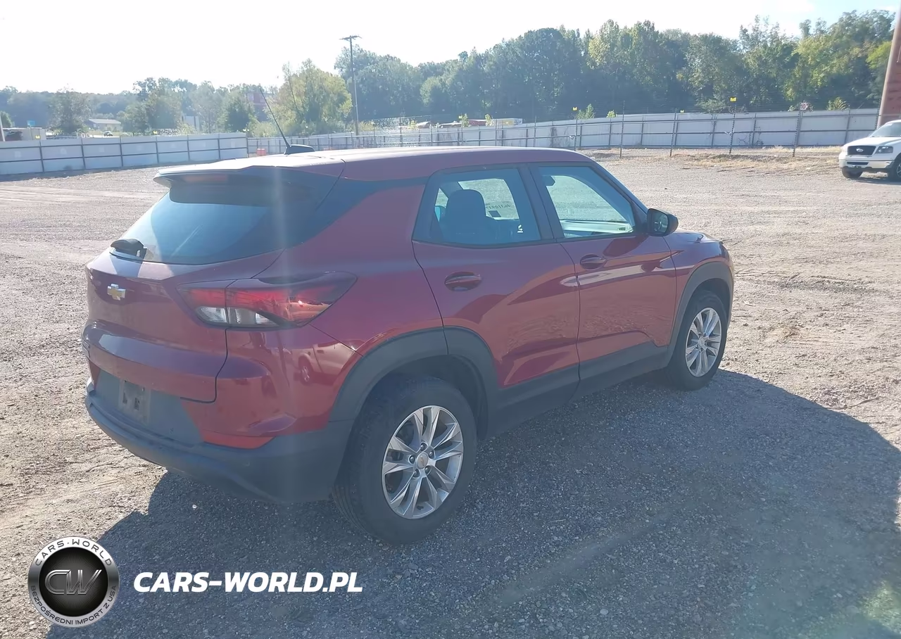 2021 Chevrolet Trailblazer Fwd Ls VIN:KL79MMS26MB104422 - 4