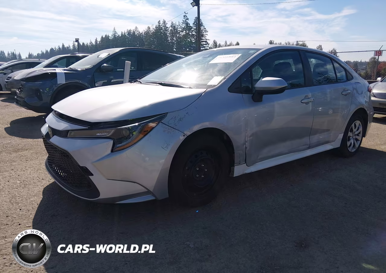 2021 Toyota Corolla Le VIN:5YFEPMAE1MP185948 - 2