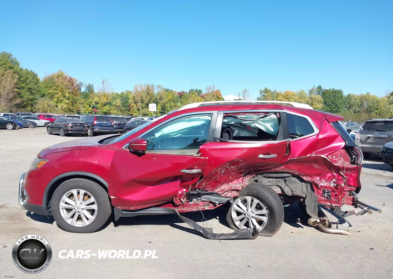 2015 Nissan Rogue Sv VIN:5N1AT2MV9FC846966 - 15