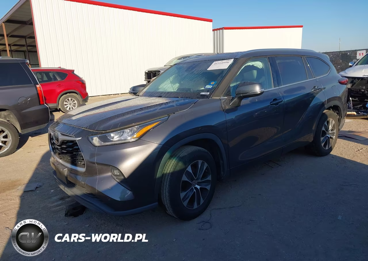 2020 Toyota Highlander Xle VIN:5TDHZRAH2LS010211 - 2
