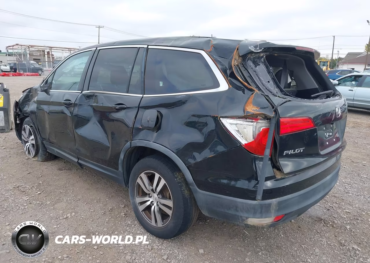 2016 Honda Pilot Ex-L VIN:5FNYF6H56GB010337 - 3