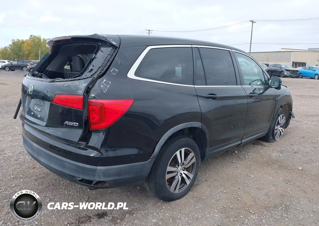 2016 Honda Pilot Ex-L VIN:5FNYF6H56GB010337 - 4