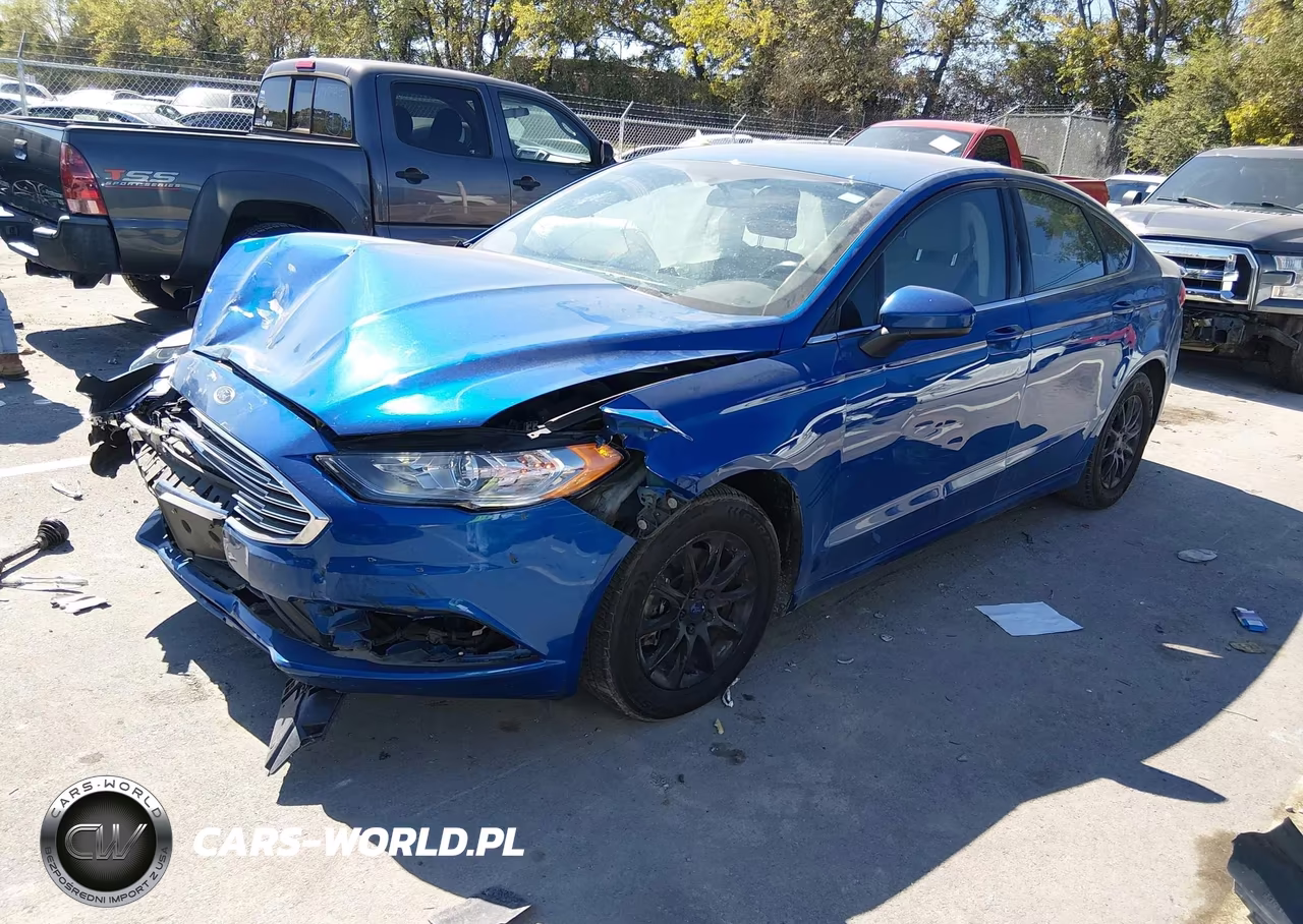 2017 Ford Fusion S VIN:3FA6P0G77HR162086 - 2