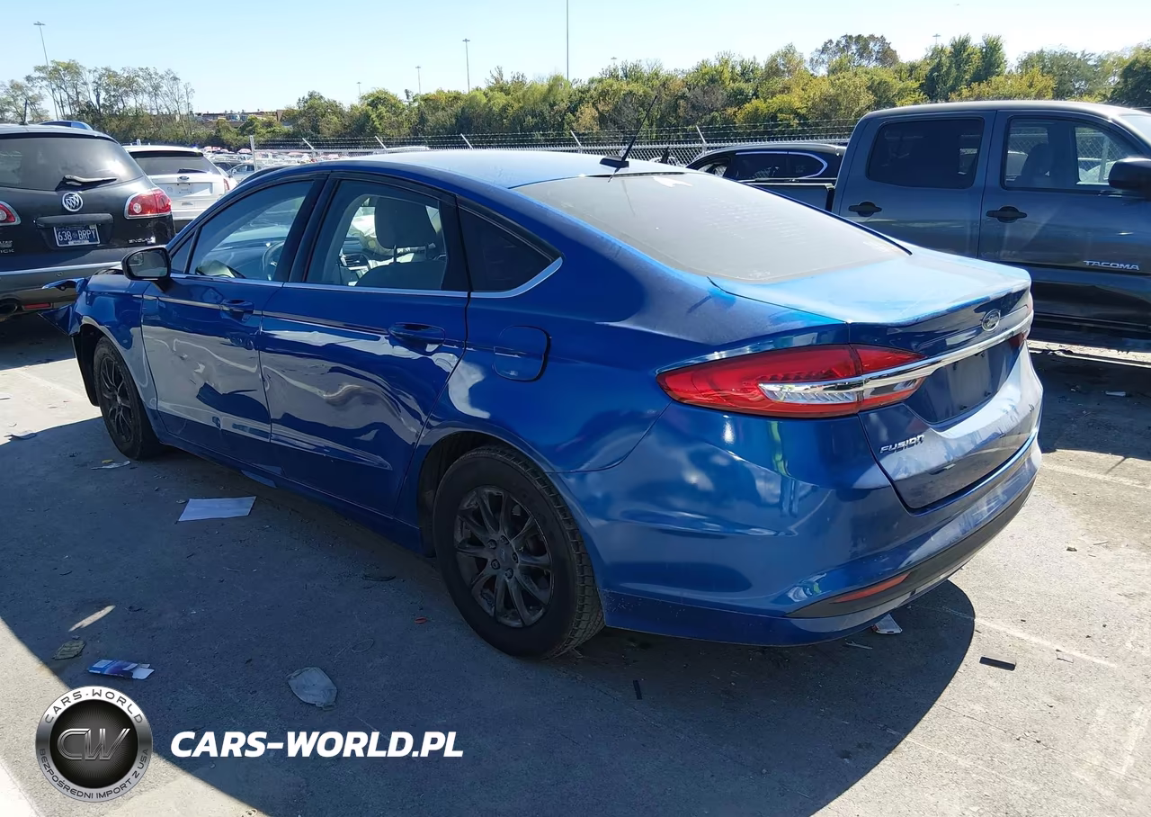 2017 Ford Fusion S VIN:3FA6P0G77HR162086 - 3