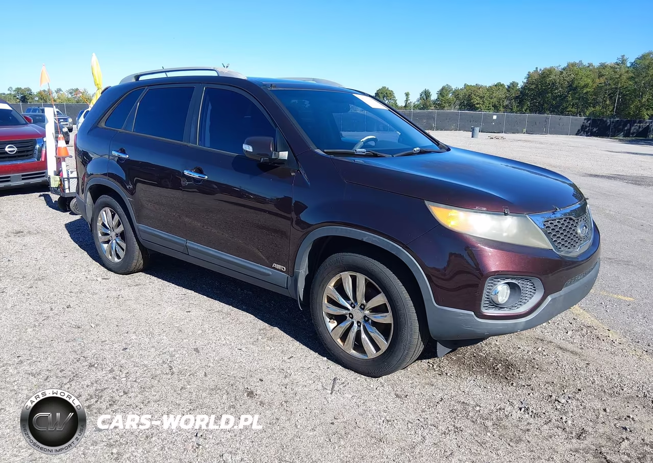 2011 Kia Sorento Ex V6 VIN:5XYKUDA28BG104656 - 1