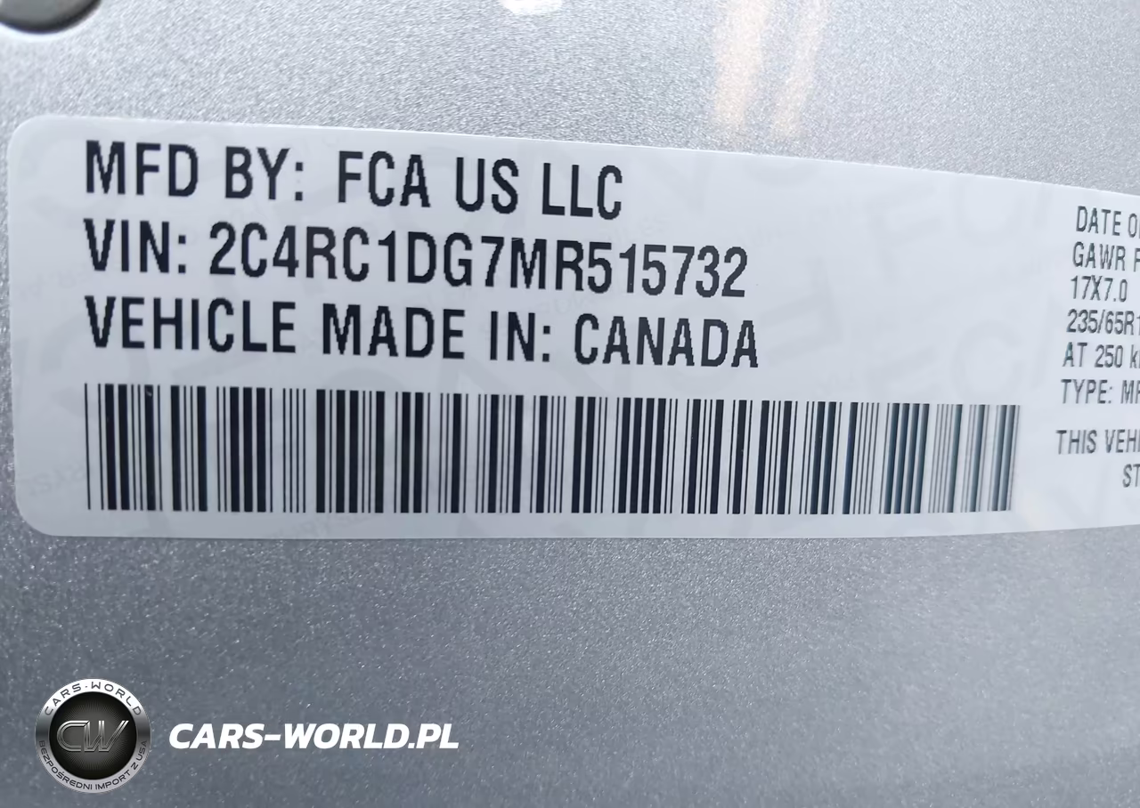 2021 Chrysler Voyager Lxi VIN:2C4RC1DG7MR515732 - 9