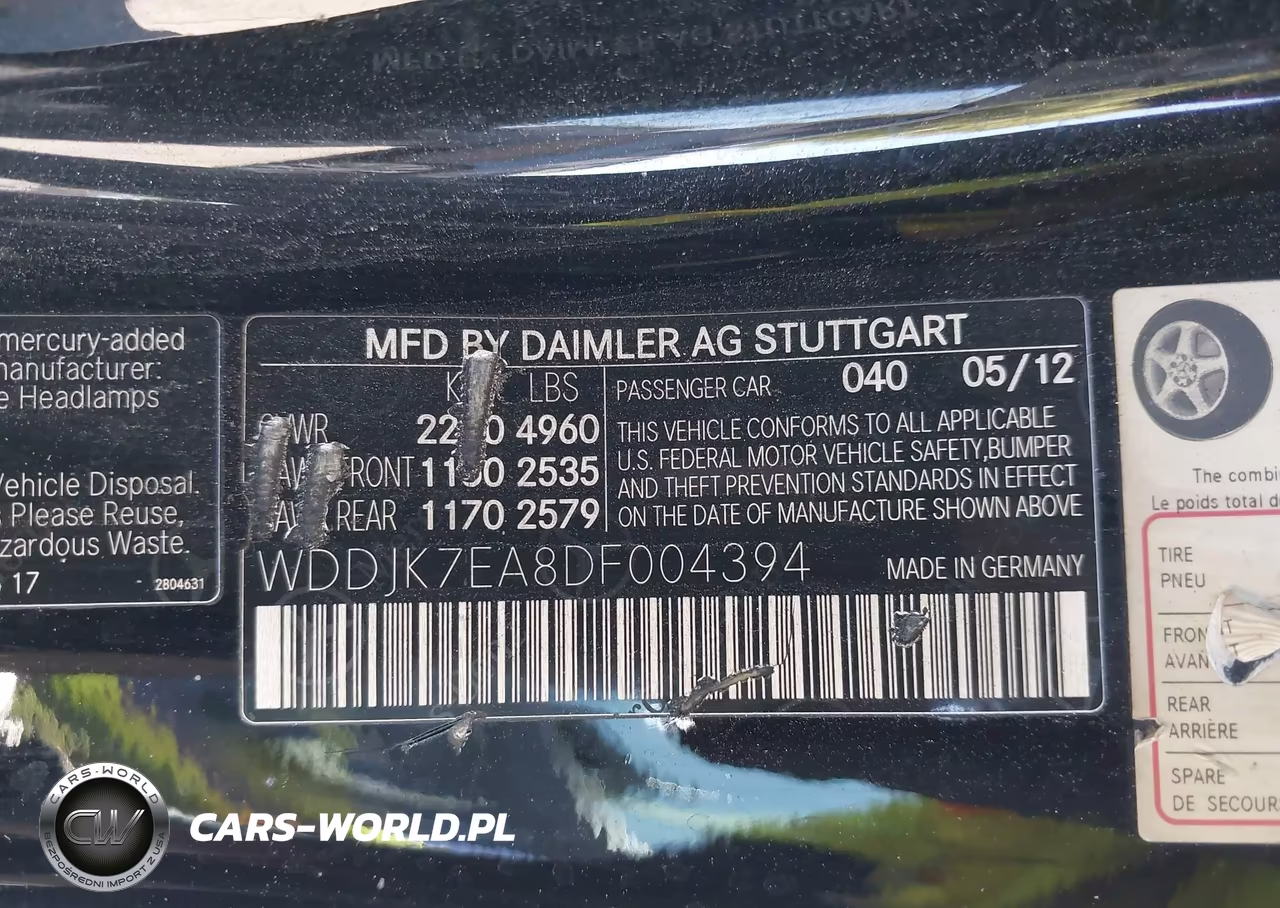 2013 Mercedes-Benz Sl 63 Amg VIN:WDDJK7EA8DF004394 - 9