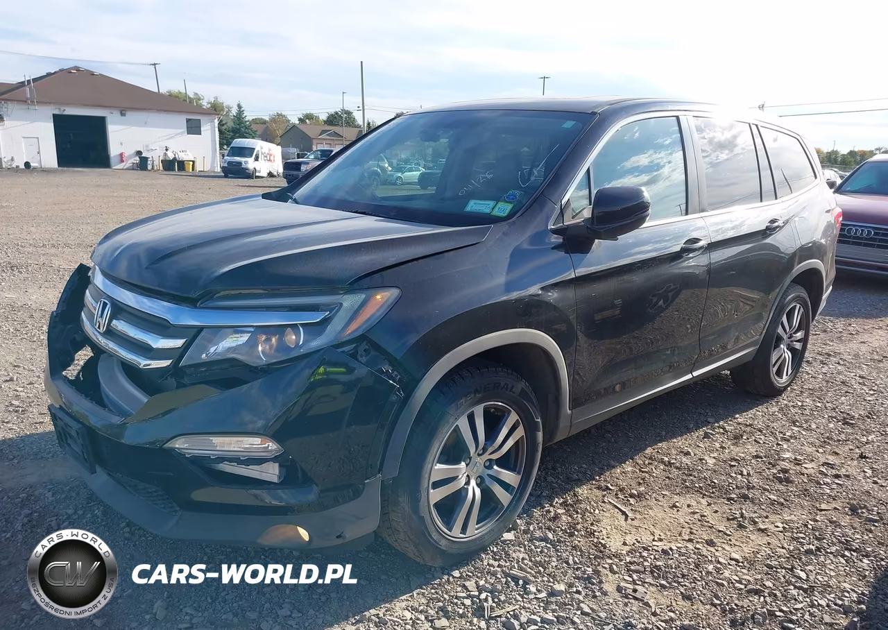 2016 Honda Pilot Ex-L VIN:5FNYF6H50GB031684 - 2