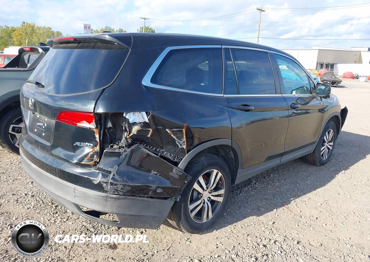 2016 Honda Pilot Ex-L VIN:5FNYF6H50GB031684 - 4