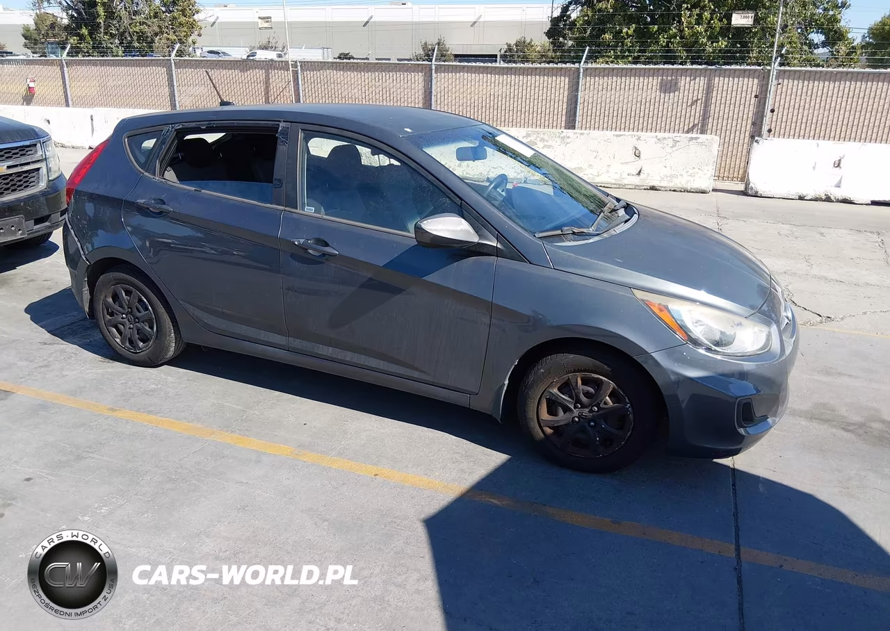2012 Hyundai Accent Gs VIN:KMHCT5AE1CU046229 - 1