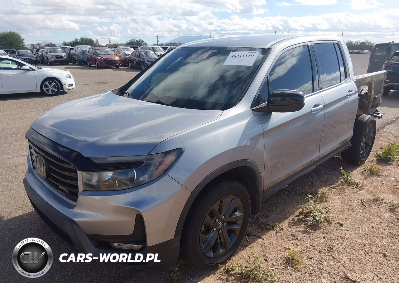 2021 Honda Ridgeline Awd Sport VIN:5FPYK3F1XMB004442 - 2