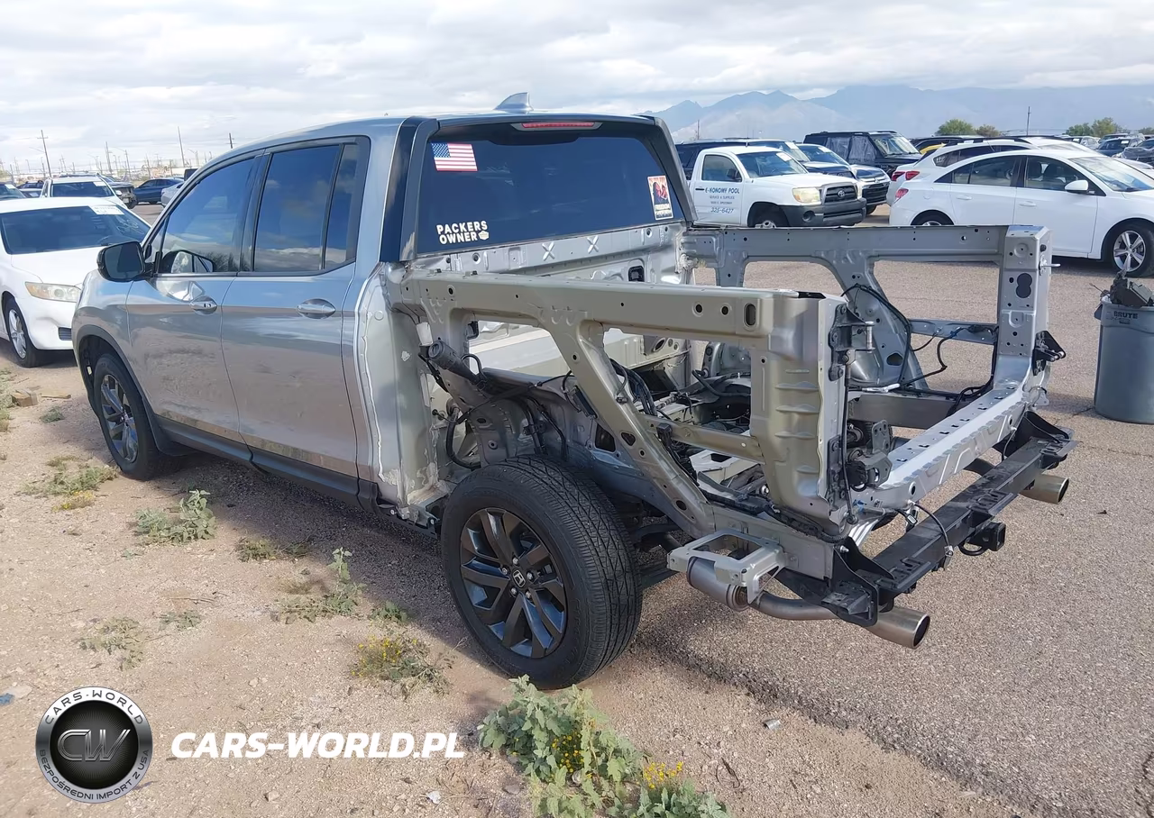 2021 Honda Ridgeline Awd Sport VIN:5FPYK3F1XMB004442 - 3