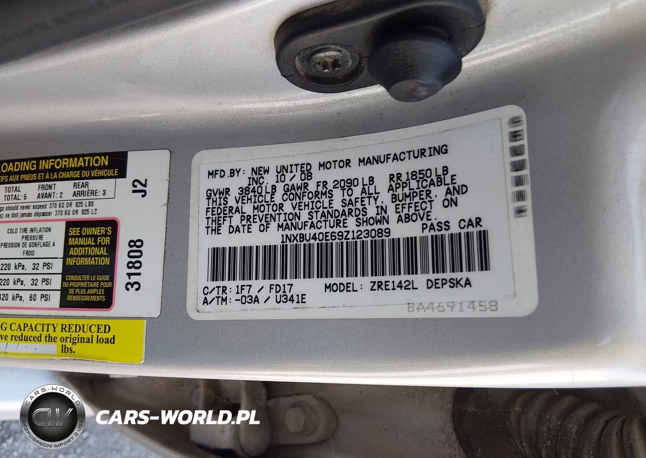 2009 Toyota Corolla S VIN:1NXBU40E69Z123089 - 9