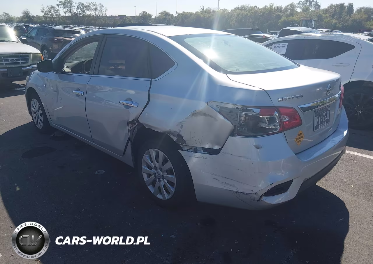 2019 Nissan Sentra S VIN:3N1AB7AP2KY353502 - 3