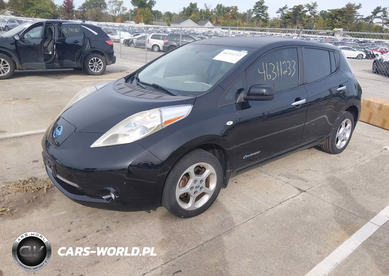 2011 Nissan Leaf Sl VIN:JN1AZ0CP1BT004548 - 2