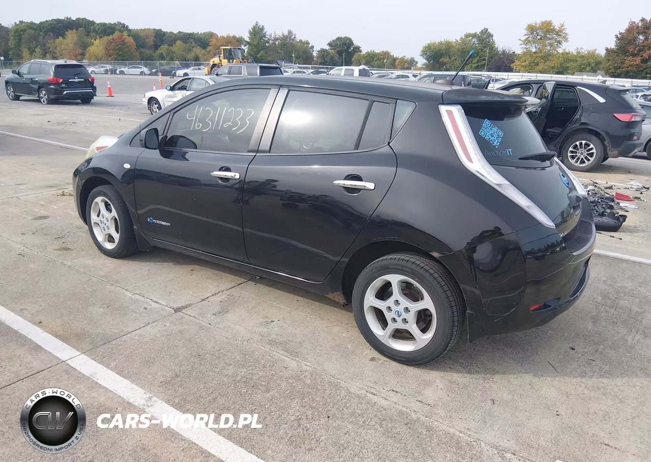 2011 Nissan Leaf Sl VIN:JN1AZ0CP1BT004548 - 3