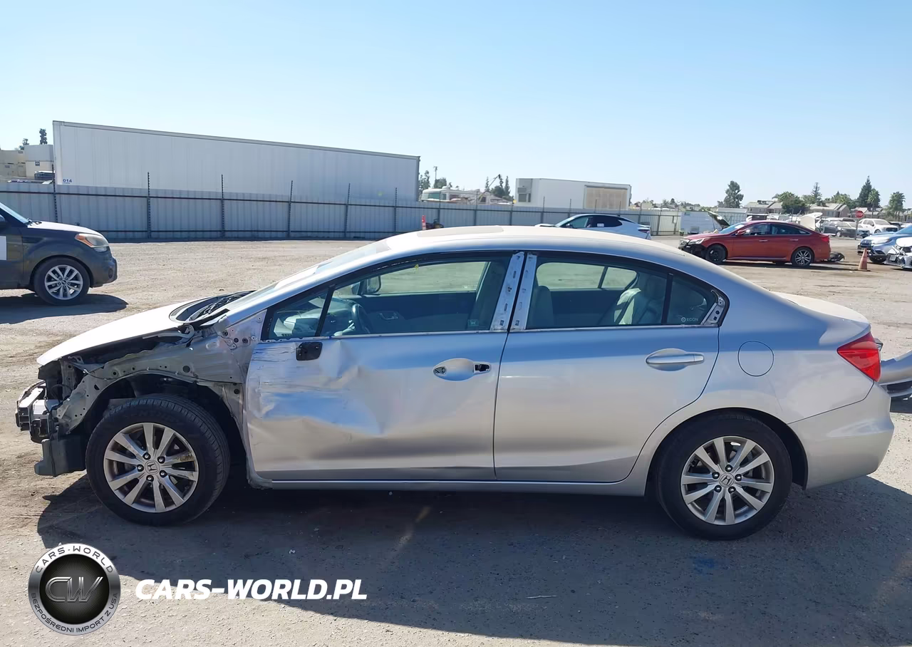 2012 Honda Civic Ex-L VIN:19XFB2F95CE366277 - 15