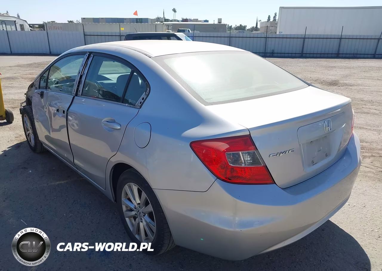 2012 Honda Civic Ex-L VIN:19XFB2F95CE366277 - 3