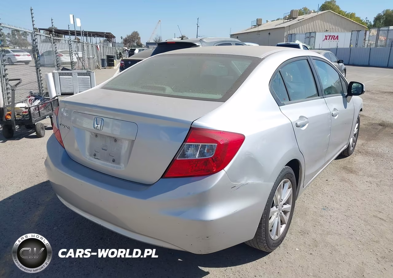 2012 Honda Civic Ex-L VIN:19XFB2F95CE366277 - 4
