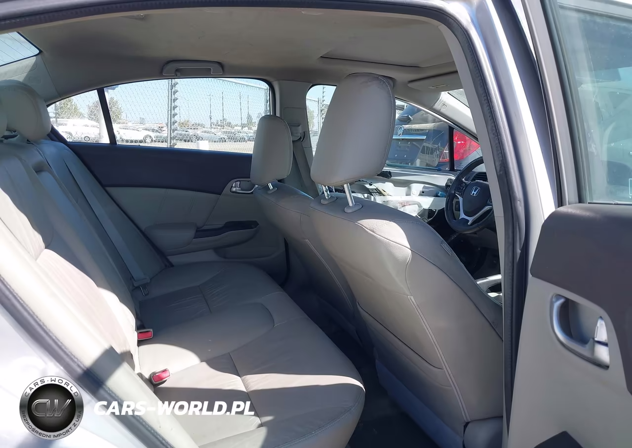 2012 Honda Civic Ex-L VIN:19XFB2F95CE366277 - 8
