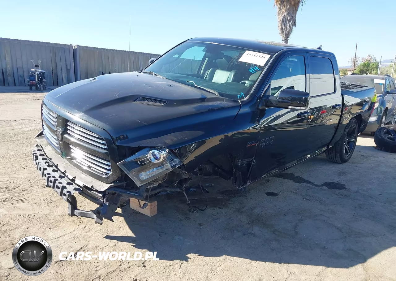 2017 Ram 1500 Sport 4X2 5'7 Box VIN:1C6RR6MT8HS585860 - 2