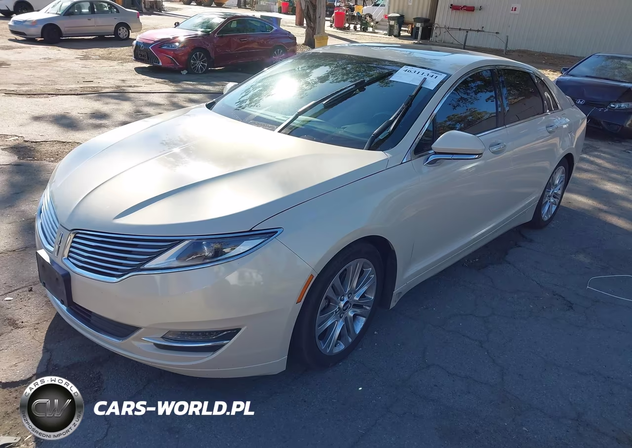 2016 Lincoln Mkz VIN:3LN6L2GK9GR631212 - 2
