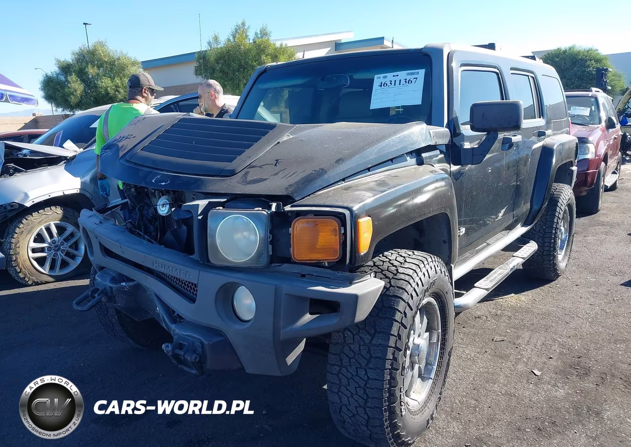 2007 Hummer H3 Suv VIN:5GTDN13E17H233597 - 2